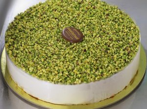 Arabic Gateau Glace Mastica & Pistachios