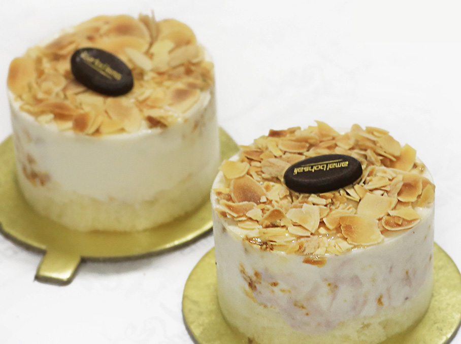 Gateau Glace Pieces Crunchy Almondes